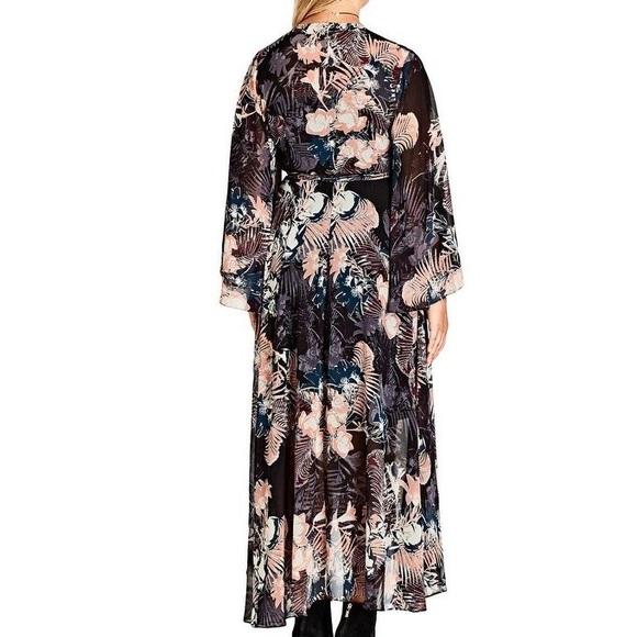 🥳Host Pick🥳 Gorgeous! Chiffon Wrap Maxi Dress - Picture 2 of 6